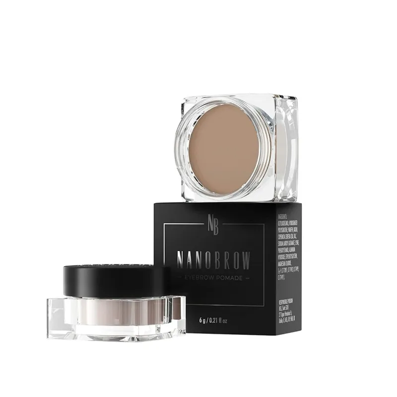 Макияж для бровей Nanobrow Eyebrow Pomade Светло-коричневый 6 g помадить