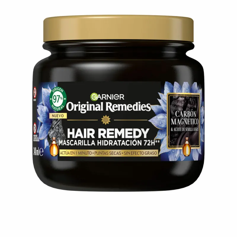 Увлажняющая маска Garnier Original Remedies 340 ml Магнитный уголь