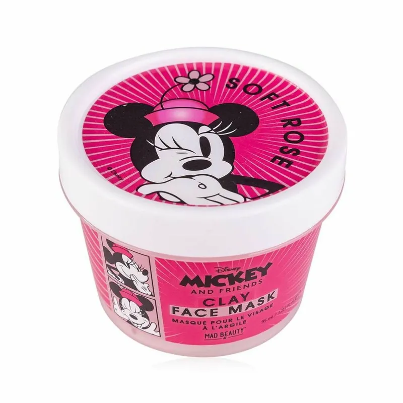 Sejas maska Mad Beauty Disney M&F Minnie Rozā Māls (95 ml)