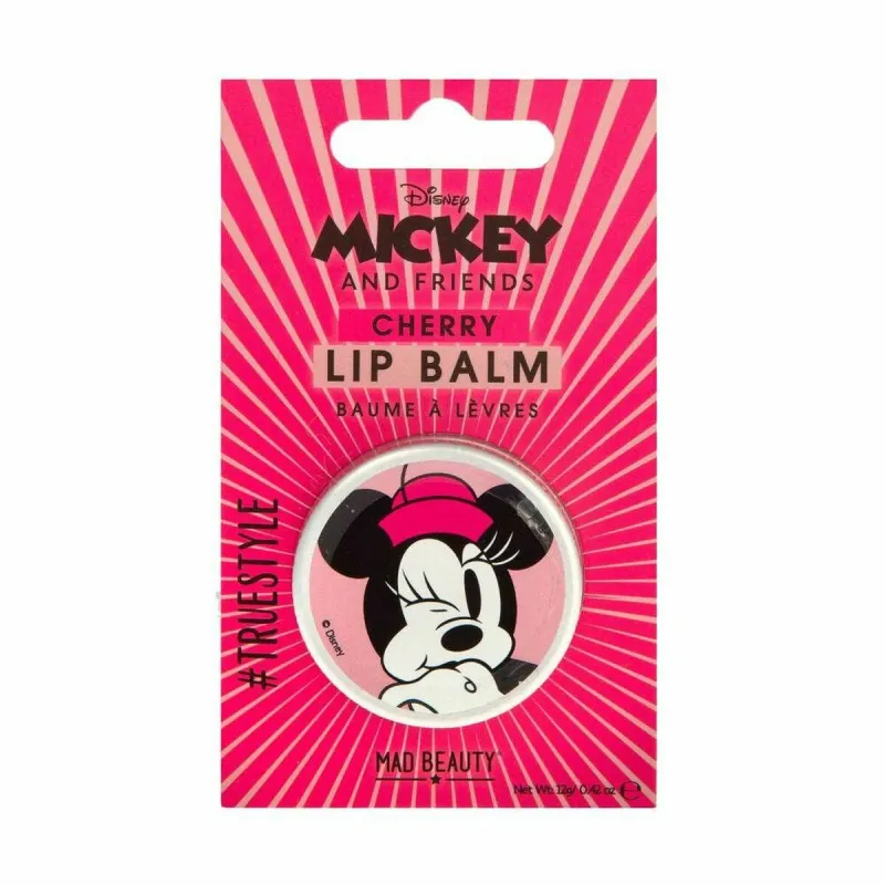 Lūpų balzamas Mad Beauty Disney M&F Minnie Cerise (12 g)