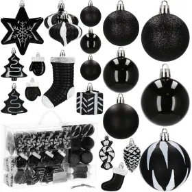 Springos CA0850 Christmas tree ornament set, 77 pcs