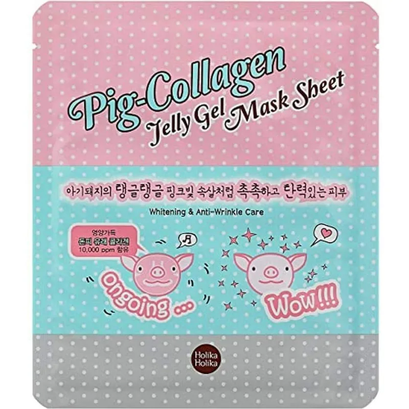 Sejas maska Holika Holika Pig-Collagen