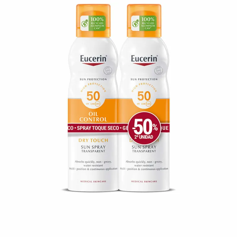 Saules Aizsarglīdzeklis Ķermenim Eucerin Sensitive Protect 200 ml x 2 Sauss