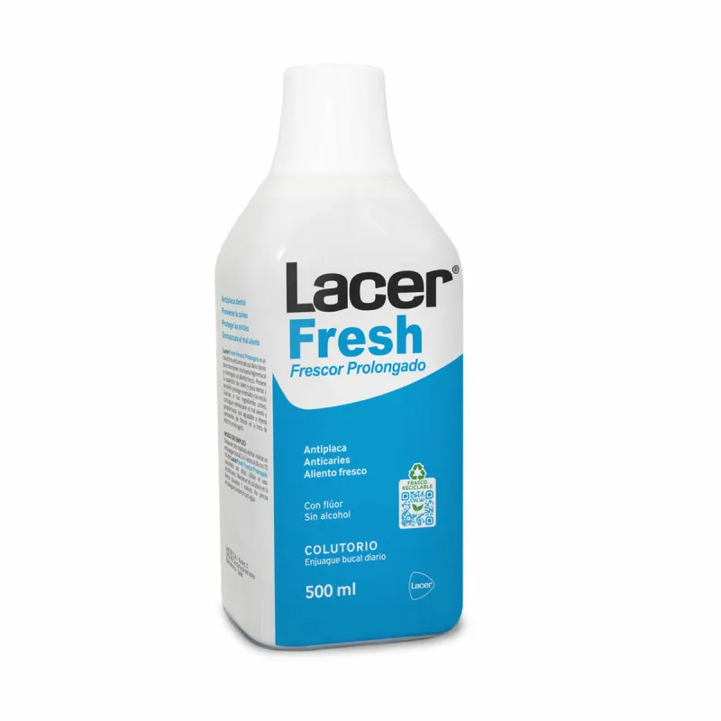 Ополаскиватель для полости рта Lacer Lacerfresh 500 ml Свежее дыхание
