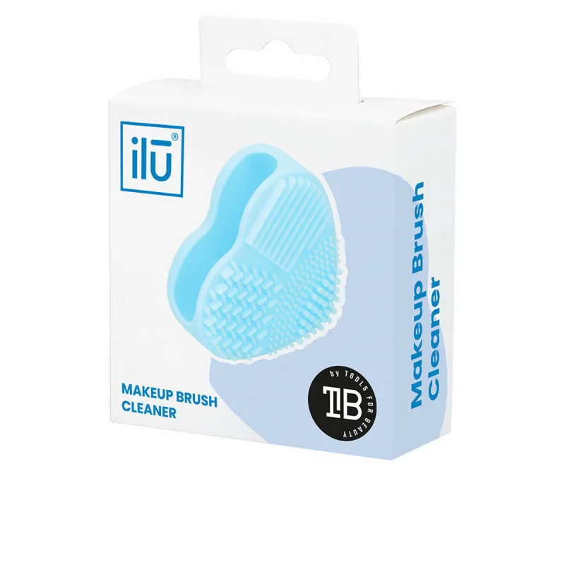 Kosmētikas suku tīrīšanas līdzeklis Ilū Brush Cleaner Sirds Silikona (1 gb.)