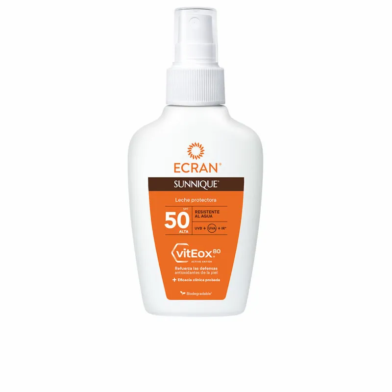 Saulės pienas Ecran Ecran Sunnique Spf 50 100 ml Spray