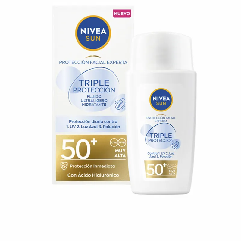 Солнцезащитное средство Nivea Sun Triple Proteccion Spf 50 Spf 50+ 40 ml