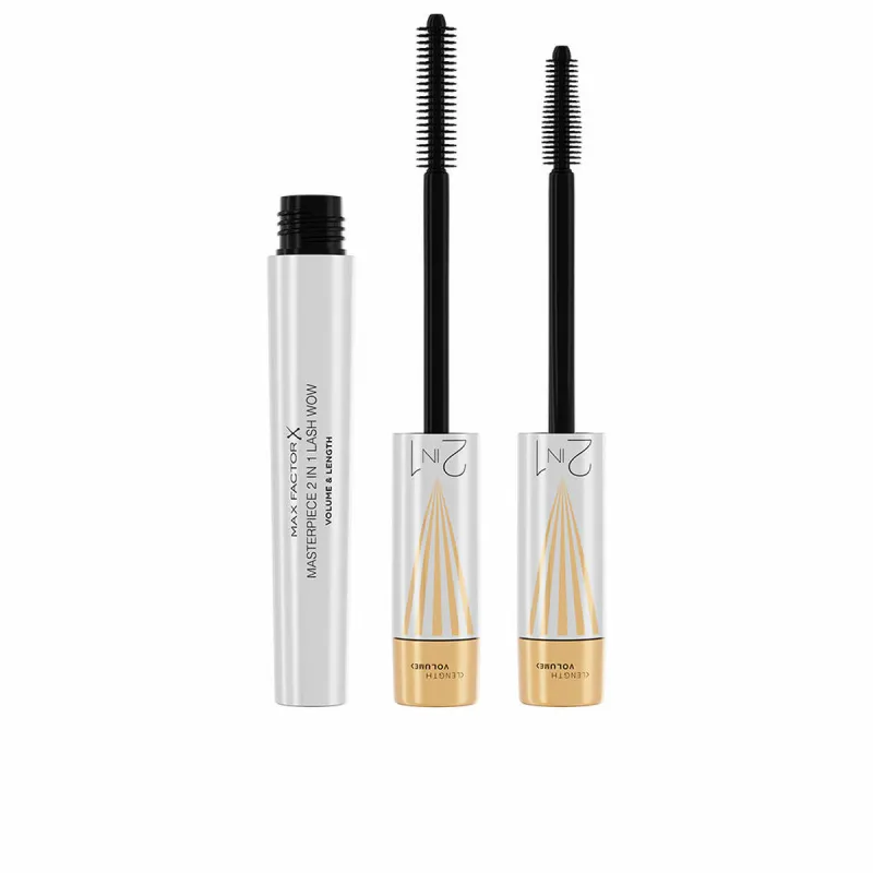 Acu Ēnas Max Factor Masterpiece Lash Wow Melns Nº 1 Black 7 ml 2-in-1