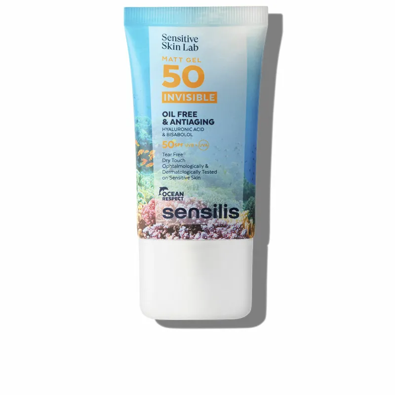 Солнцезащитное средство Sensilis Matt Gel Invisible Spf 50+ 40 ml 200 ml