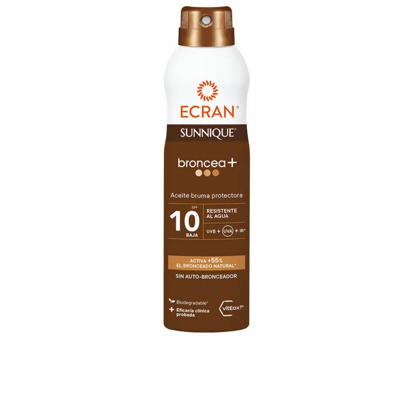 Aizsargājoša Eļļa Ecran Sunnique 500 ml Spray (2 gb.)