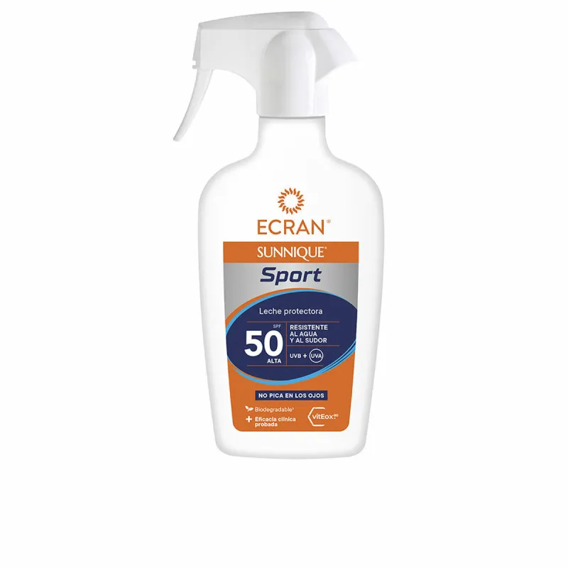 Aurinkosuoja Ecran Ecran Sunnique Sport Spf 50 270 ml