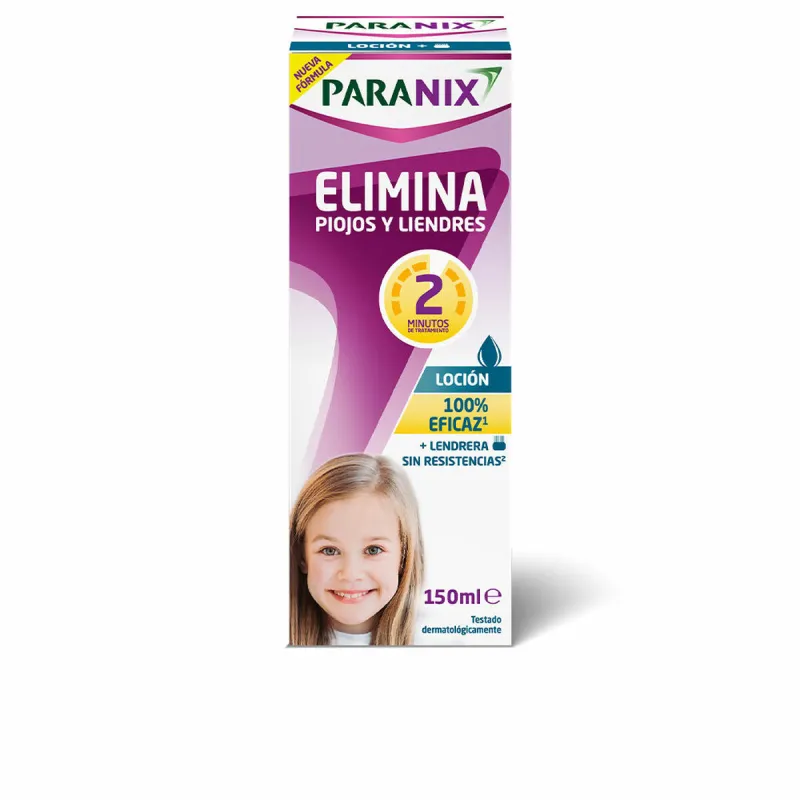 Täivastane Kreem Paranix Elimina Piojos Y Liendres Loción Lote Laste 2 Tükid, osad