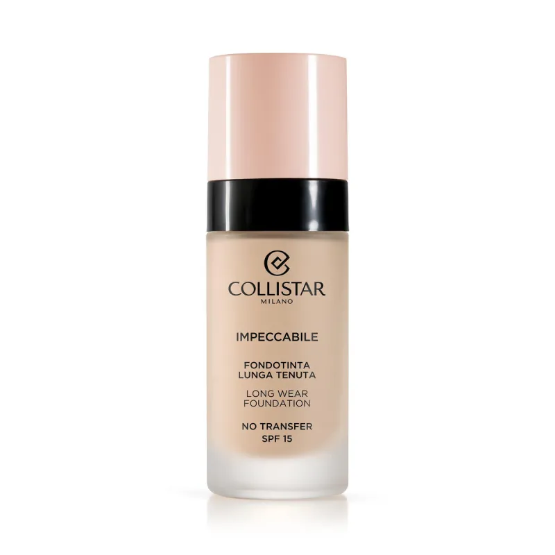 Nestemäinen meikin pohjustusaine Collistar Impeccabile Nº 1N 30 ml Kestää pitkään