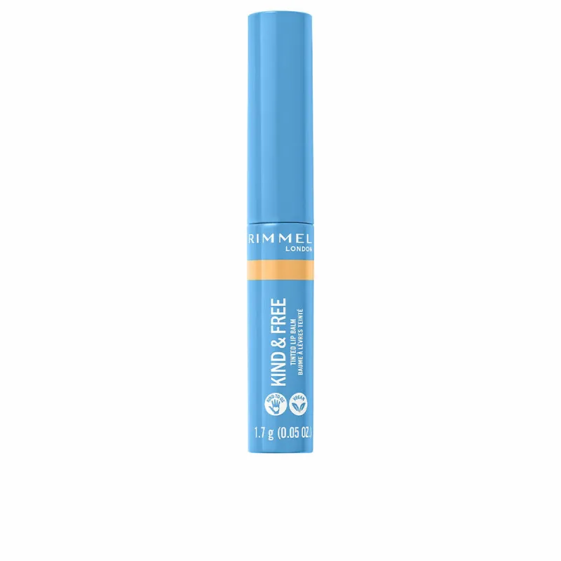 Spalvotas lūpų balzamas Rimmel London Kind Free Nº 001-air storm 1,7 g
