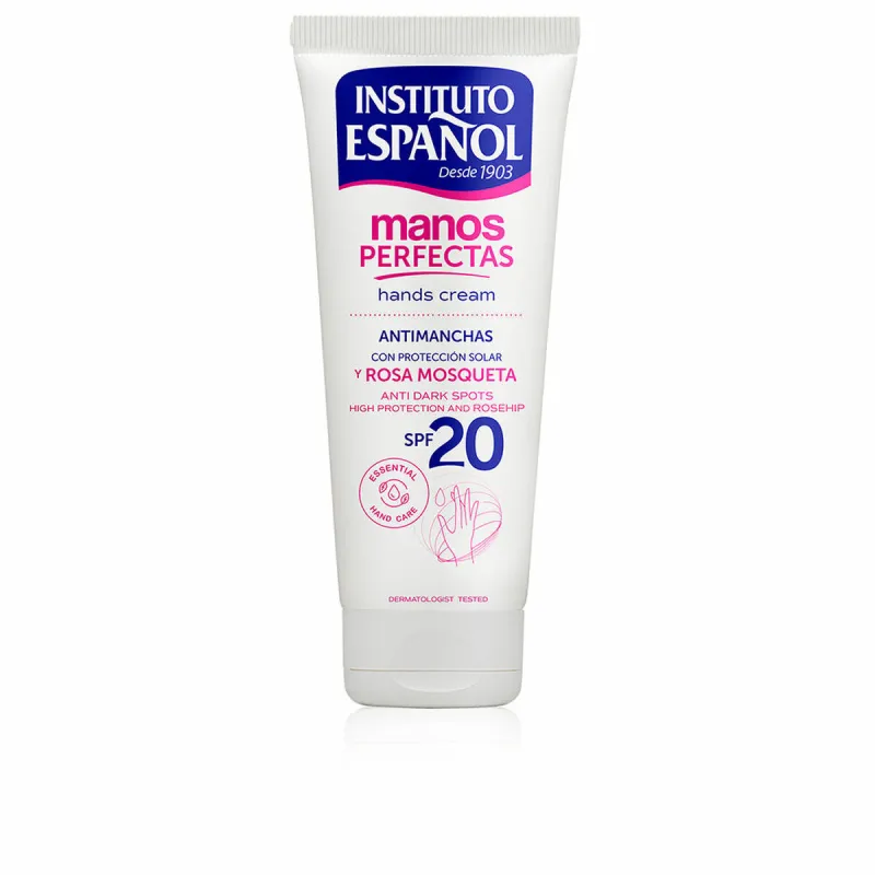Rankų kremas Instituto Español Manos Perfectas 75 ml Spf 20 Erškėtis