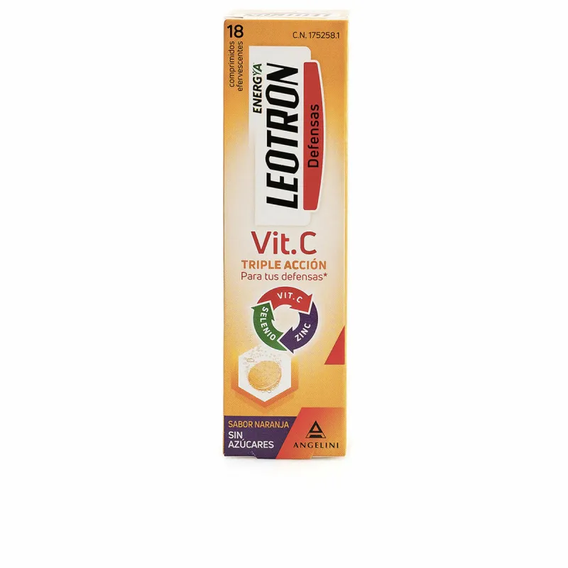 Vitaminas C Leotron Vitamina C Oranžinė Vitaminas C 18 vnt.