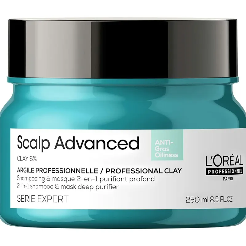 Шампунь L'Oreal Professionnel Paris Scalp Advanced 250 ml Маска 2 в 1