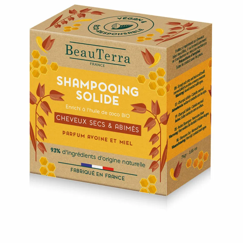 Palashampoo Beauterra Solide Hunaja Kaura 75 g