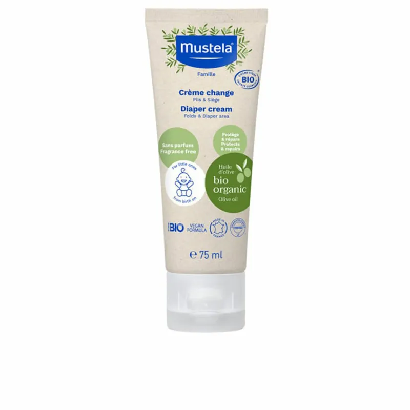 Крем для дневного ухода за зоной подгузника Mustela Bio 75 ml