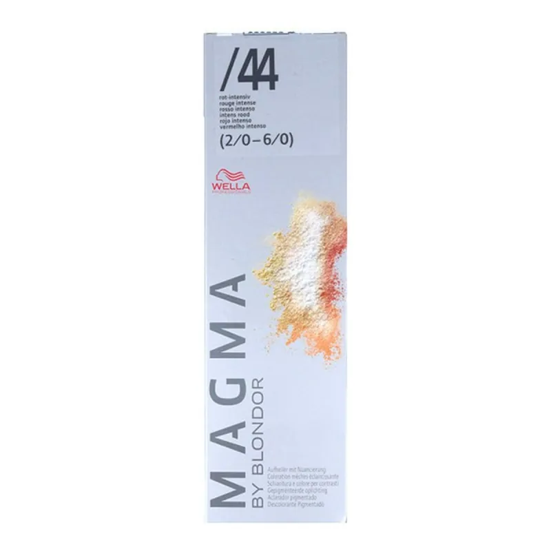 Pysyvä väriaine Magma Color Wella Nº 44 (120 g)