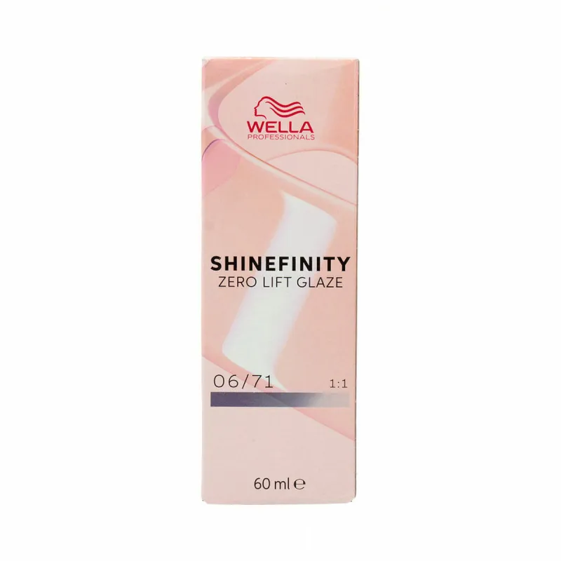Permanents Krāsojošs Wella Shinefinity Nº 06/71 (60 ml)