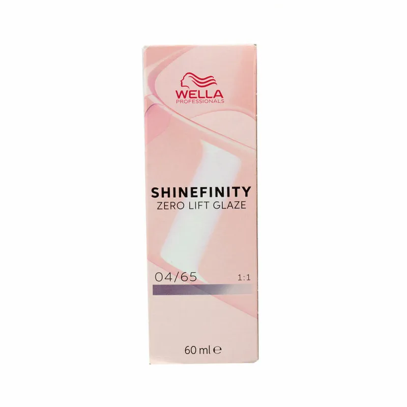 Permanents Krāsojošs Wella Shinefinity Nº 04/65 (60 ml)