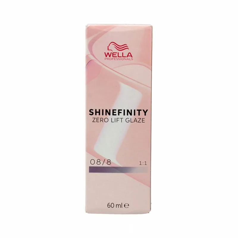 Pysyvä väri Wella Shinefinity color Nº 08/8 (60 ml)