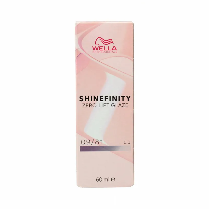 Nuolatinės spalvos dažymo Wella Shinefinity color Nº 09/81 (60 ml)