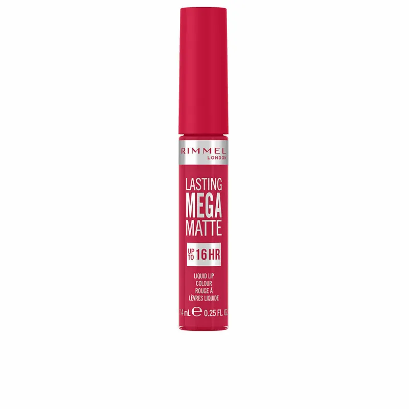 Lūpų dažai Rimmel London Lasting Mega Matte Nº 910 Fuchsia flush Nº 910-Fuchsia Flush 7,4 ml Skystis