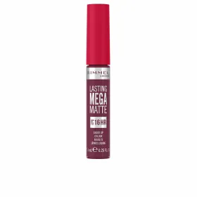 Lipstick Rimmel London Lasting Mega Matte Nº 940 Rock me purple Nº 940-Rock Me Purple 7,4 ml Liquid