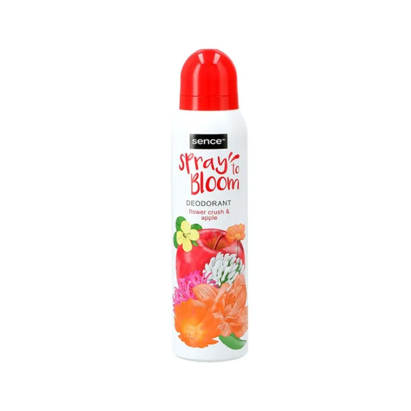 Deodorantti Sence flower crush & apple Omena Gėlės 150 ml