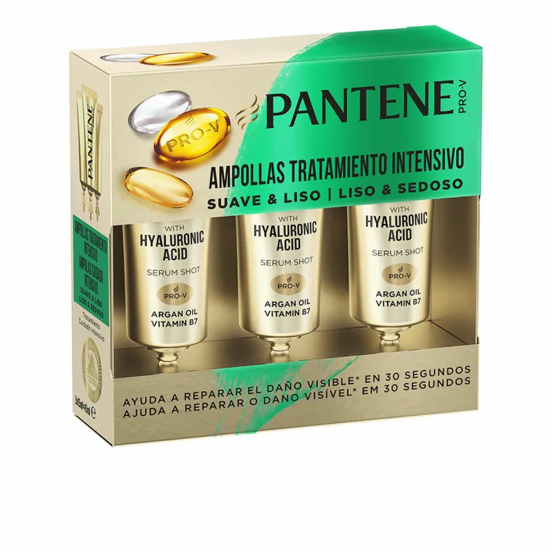 Выравнивающее капиллярное средство Pantene 30 seconds 15 ml 3 x 15 ml Ампулы