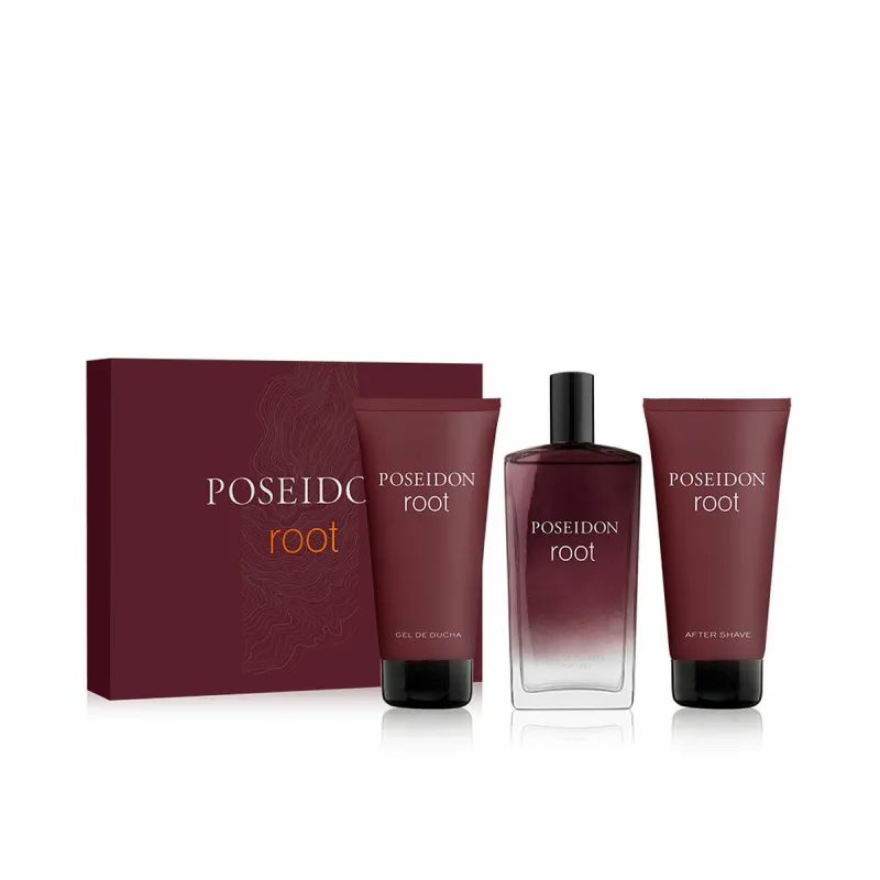Meeste parfüümi komplekt Poseidon POSEIDON ROOT EDT 3 Tükid, osad