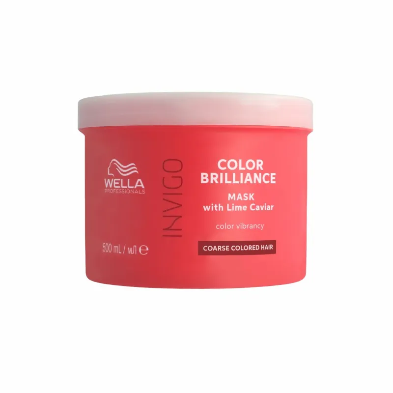 Toniseeriv mask Wella Invigo Color Brilliance 500 ml Värvitud juuksed Paksud juuksed