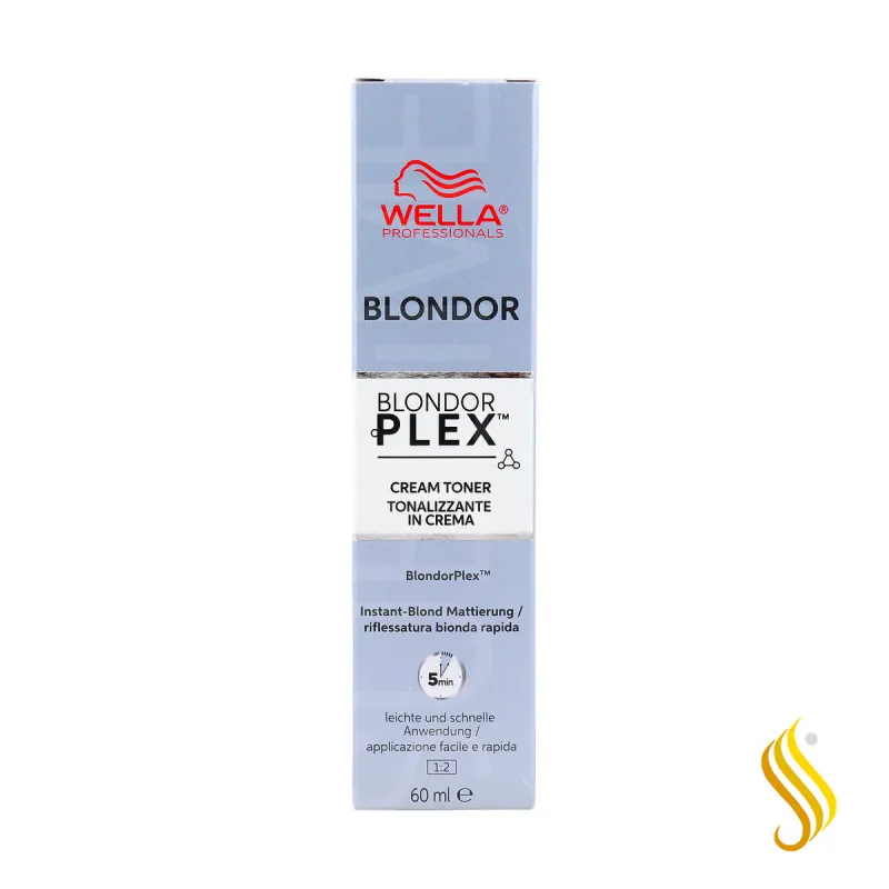 Ilgalaikiai dažai Wella Blondor Plex 60 ml Nº 86
