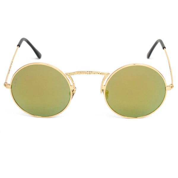 SUNGLASSES LGR WOMAN MONAST-GOLD03 (Lens/Bridge/Temple) 47/24/145 mm)