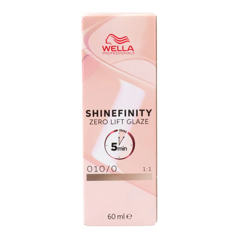Püsivärv Wella Shinefinity Color Nº 010/0 60 ml