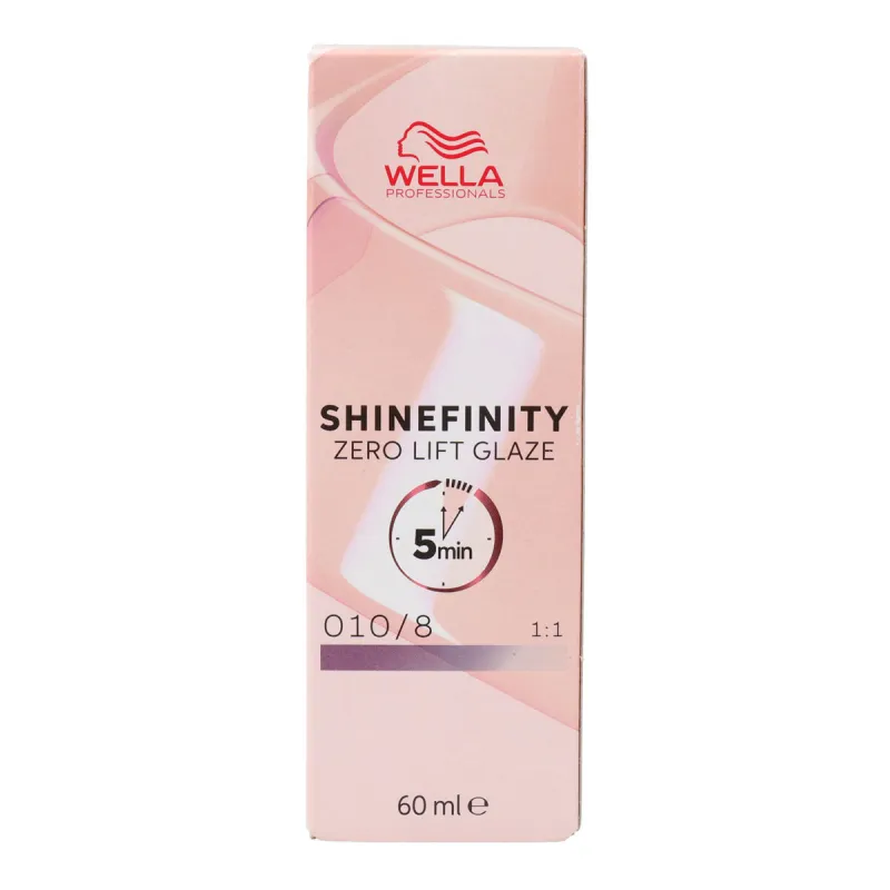 Noturīga Krāsa Wella Shinefinity Color Nº 010/8 60 ml