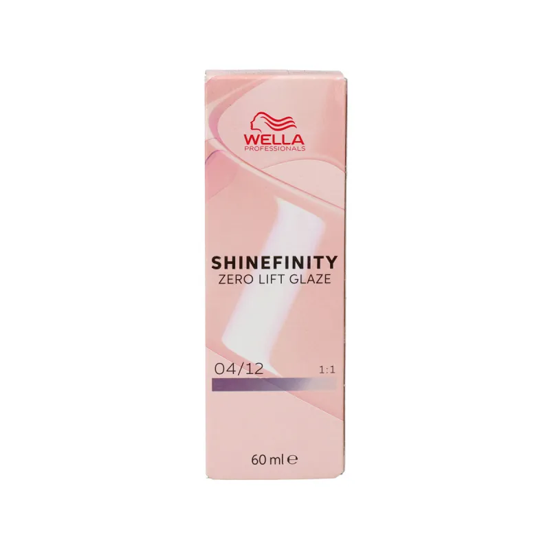 Pysyvä väriaine Wella Shinefinity Color Nº 04/12 60 ml