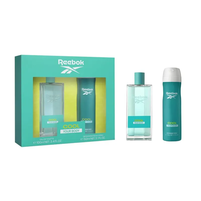 Moteriškų kvepalų rinkinys Reebok COOL YOUR BODY WOMAN 2 Dalys