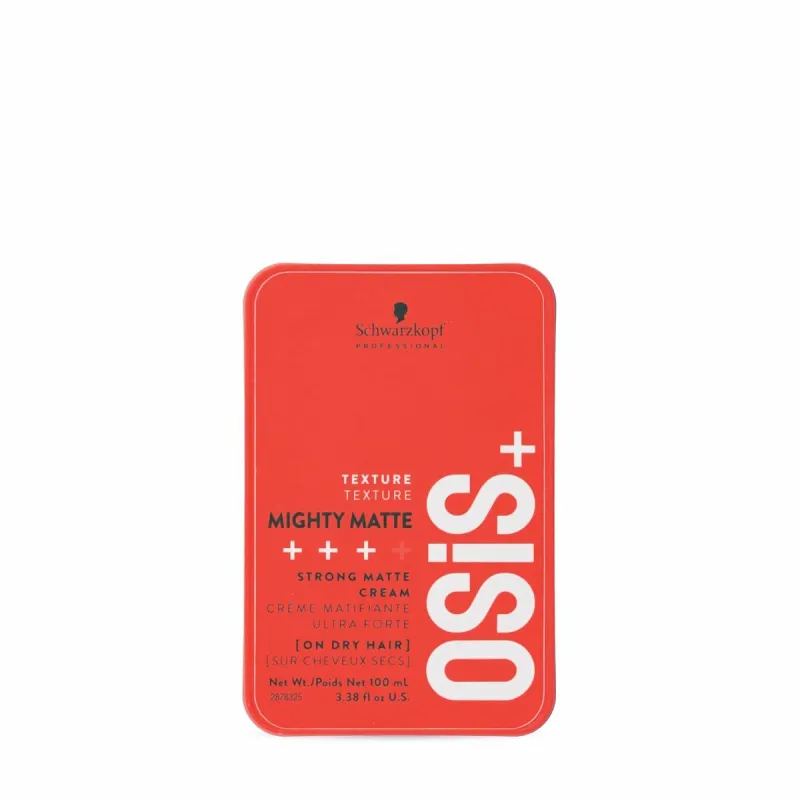 Modelējošs Krēms Schwarzkopf Osis+ Mighty Matte 100 ml
