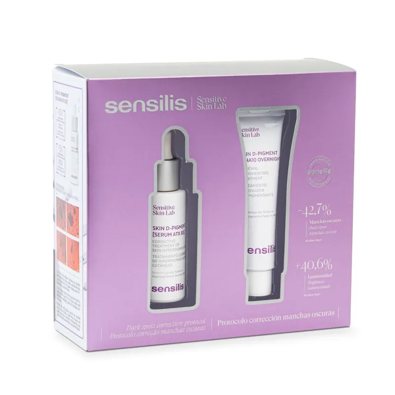 Женский косметический набор Sensilis SKIN D-PIGMENT