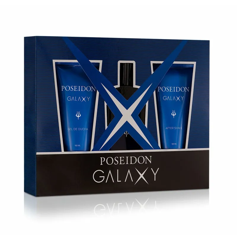 Set muški parfem Poseidon POSEIDON GALAXY EDT 3 Daudzums