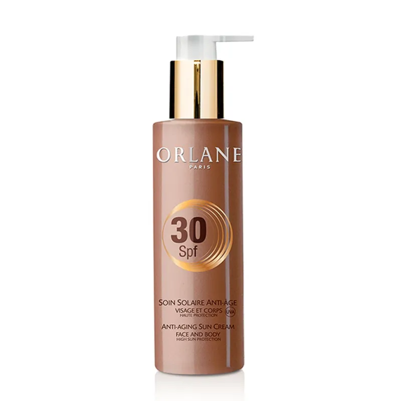 Sauļošanās krēms sejai Orlane Spf 30 200 ml Pret-novecošanās