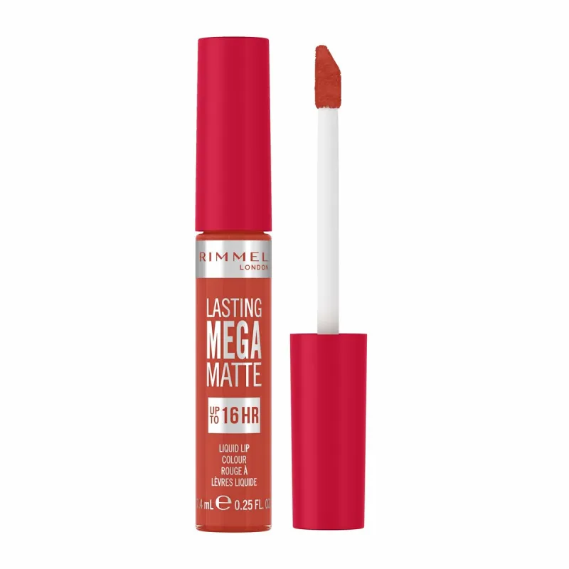 Жидкая помада Rimmel London Lasting Mega Matte Nº 920 Scarlet Flames Nº 920-Scarlet Flames 7,4 ml
