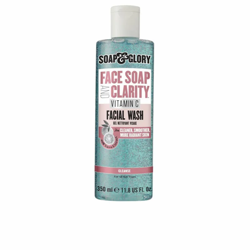 Kasvojen puhdistusaine Soap & Glory Face And Clarity 350 ml Saippua C-vitamiini