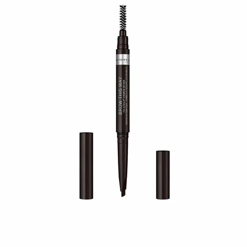 Antakių pieštukas Rimmel London Brow This Way Nº 04 Soft black Nº 04-Soft Black 0,25 g