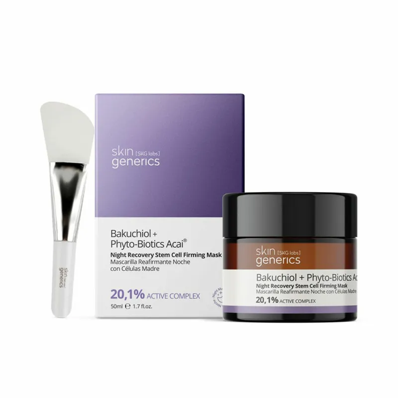 Drėkinanti kaukė nakčiai Skin Generics Bakuchiol+ Phyto-Biotics Acai 50 ml