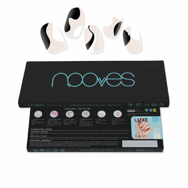 Küünte geelilehed Nooves Láminas De Uñas De Gel So twirl 20 Tükid, osad