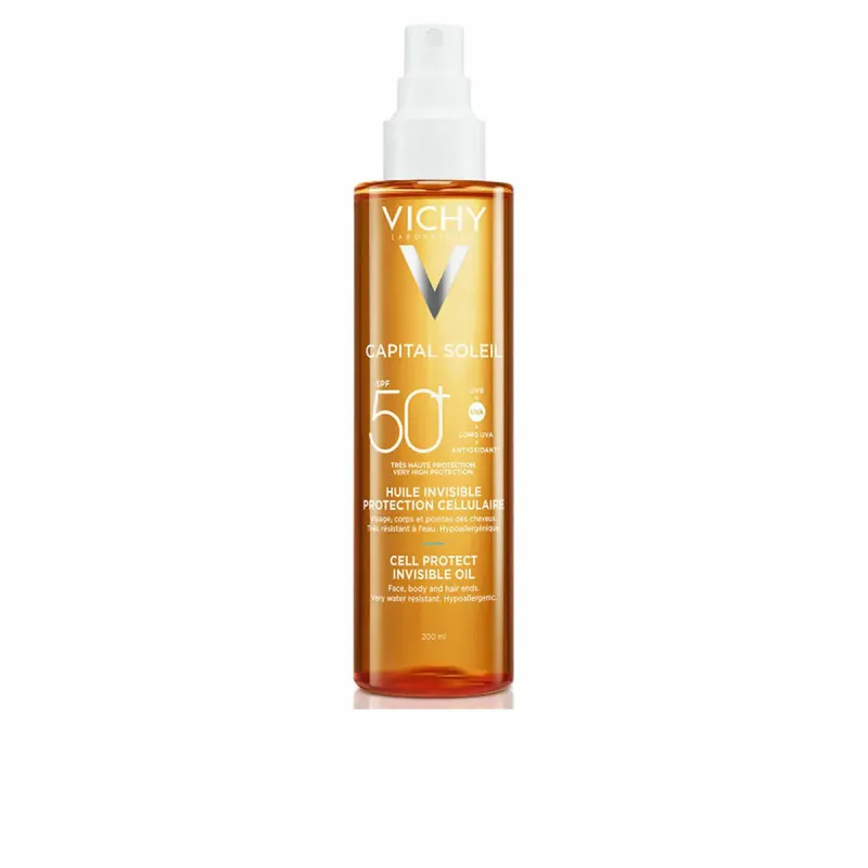 Apsauginis nuo saulės aliejus Vichy Capital Soleil Spf 50 200 ml Nematomi